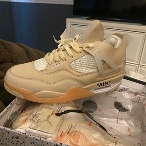 Off White Retro Jordan 4s
